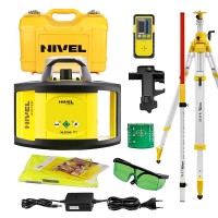 Rotacinis lazerinis nivelyras Nivel System NL500G + stovas SJJ32 ir matuoklė LS-24